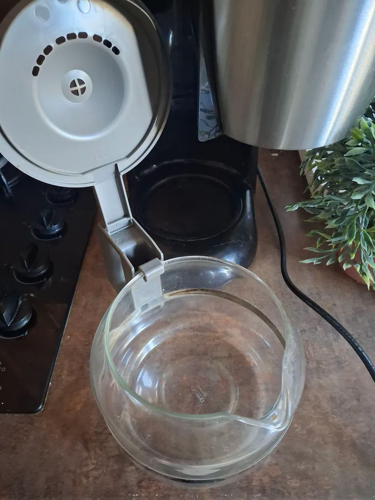 Tefal stainless steel and black coffee maker – photo 3